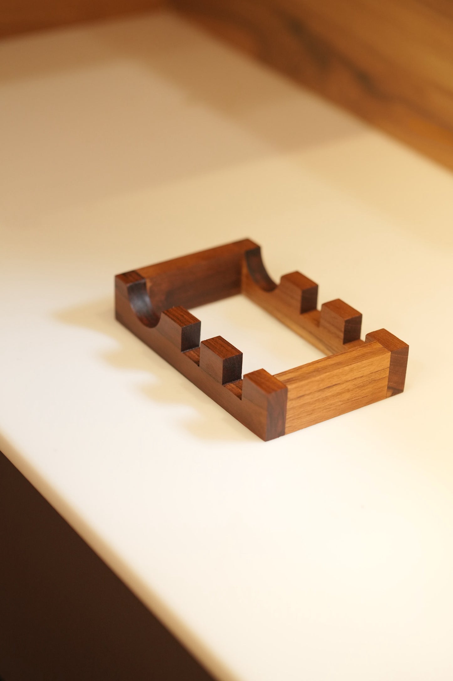 Multi-Purpose Wooden Kitchen Stand for Chapathi Essentials and chopping board