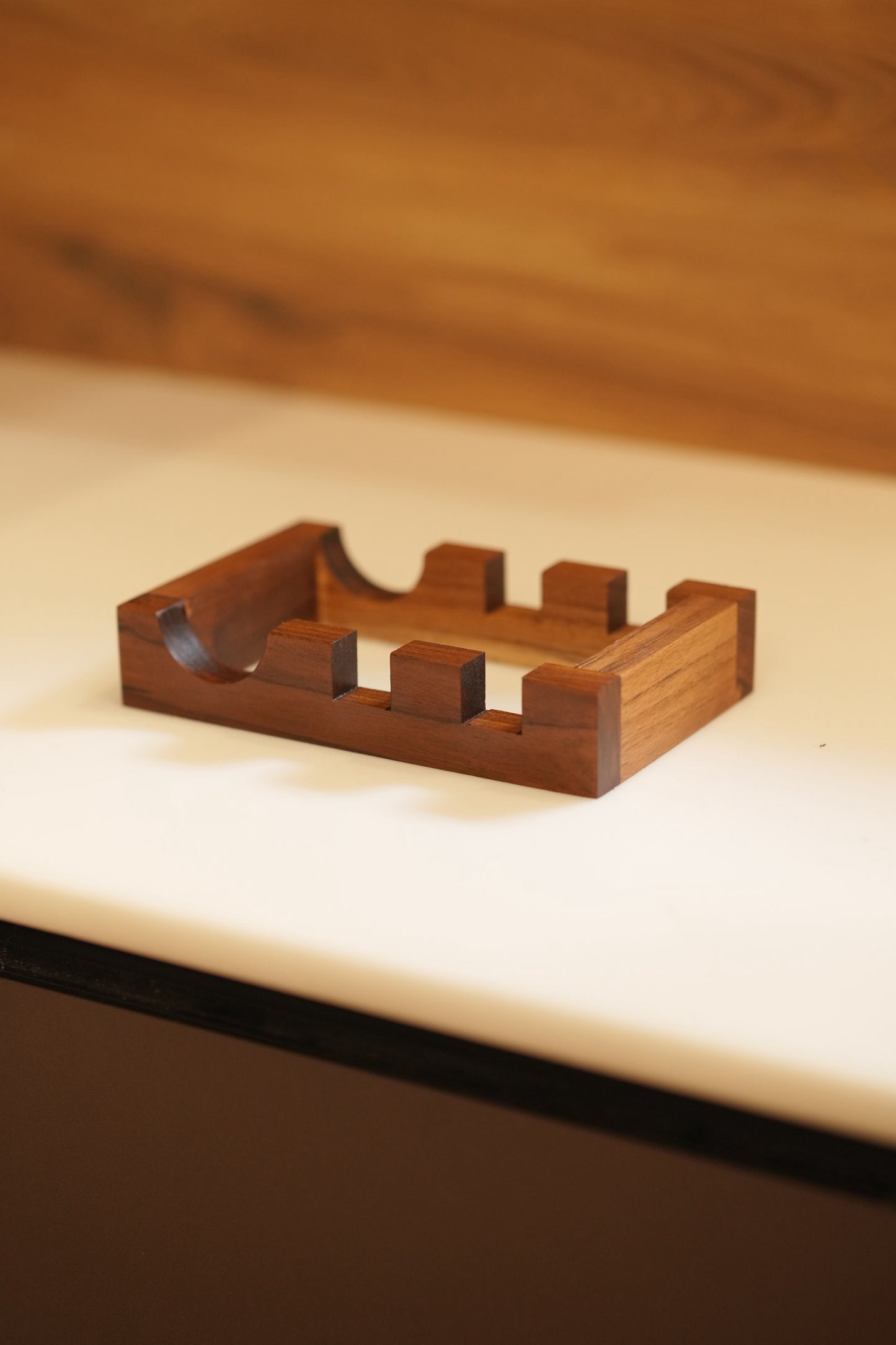 Multi-Purpose Wooden Kitchen Stand for Chapathi Essentials and chopping board