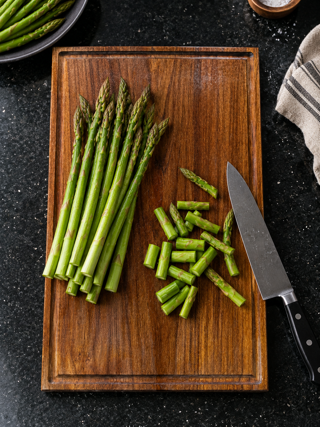Teak Wood Serving & Chopping Board with Stand