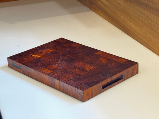 End Grain Teak Cutting Board - Premium Craftsmanship for Your Kitchen (18"*12"*1.25")