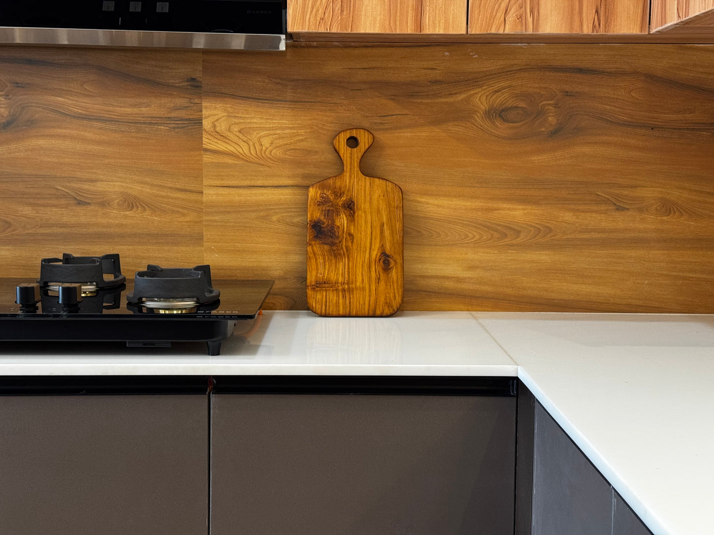 Edgy Handled charcuterie Boards ,Teak Cutting board